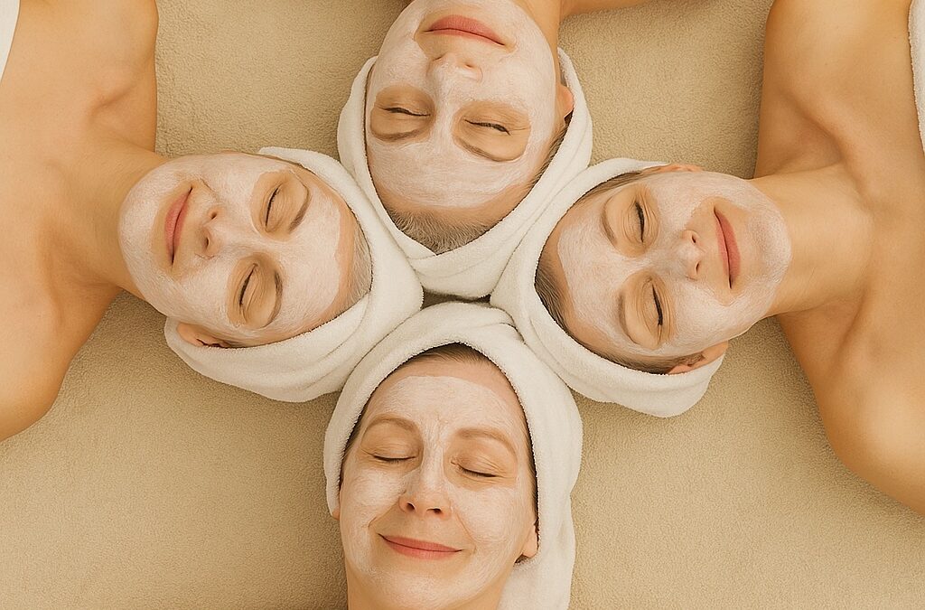 Organic Group Facial Experience Featuring Anastarr Sacred Skin Products led by Anahata