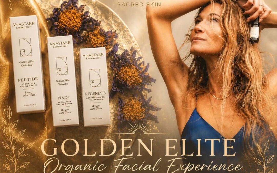 Anastarr Sacred Skin Golden Elite Organic Facial Experience w/ Creators, Anastarr & Bunnie